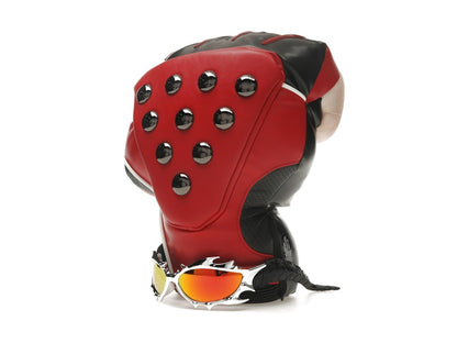 Gentle Monster x Tekken 8 Inferno CS1 Sunglasses Silver Red