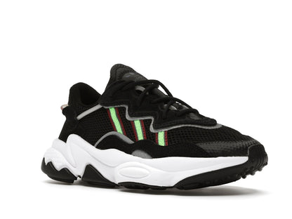 adidas Ozweego Core Black Solar Green (GS)