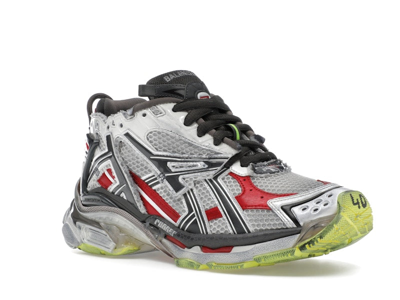 Balenciaga Runner Black White Red Neon Yellow