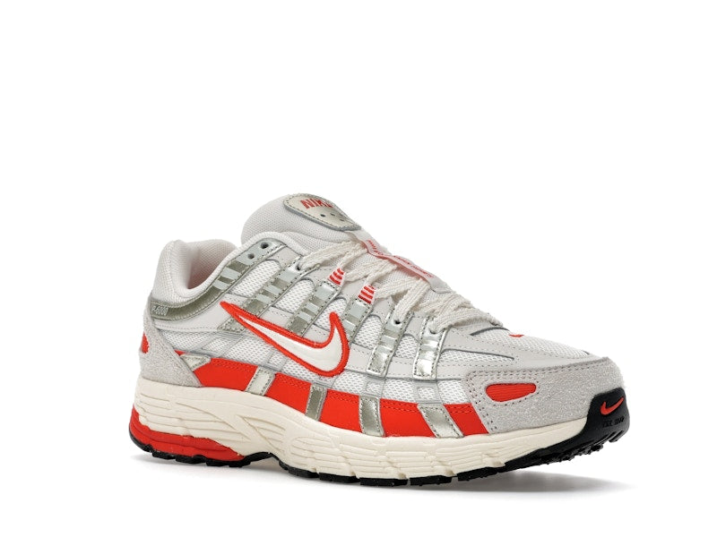 Nike P-6000 Sail Pale Ivory Light Bone Picante Red (Women's)