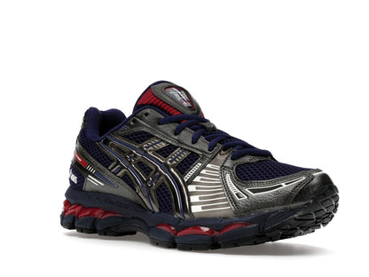 ASICS Gel-Kayano 12.1 Kith Marvel vs. Capcom Captain America (Comic Not Included)