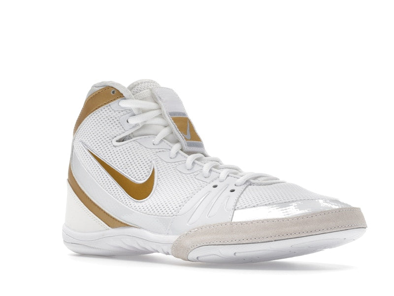 Nike Freek White Wolf Grey Metallic Gold
