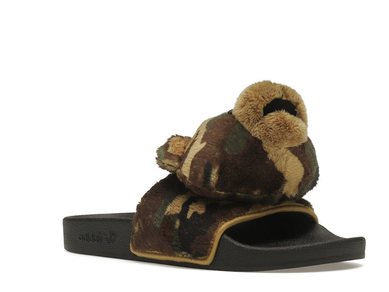 adidas JS Adilette Jeremy Scott Teddy Camo
