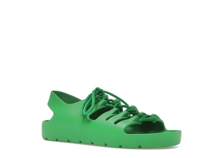 Bottega Veneta Jelly Lace Up Sandal Green (Women's)