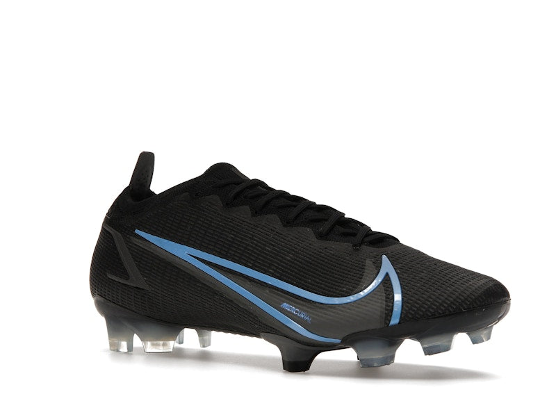 Nike Vapor 14 Elite FG Flyknit Black Iron Grey Blue