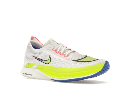 Nike ZoomX Streakfly Premium White Volt Racer Blue