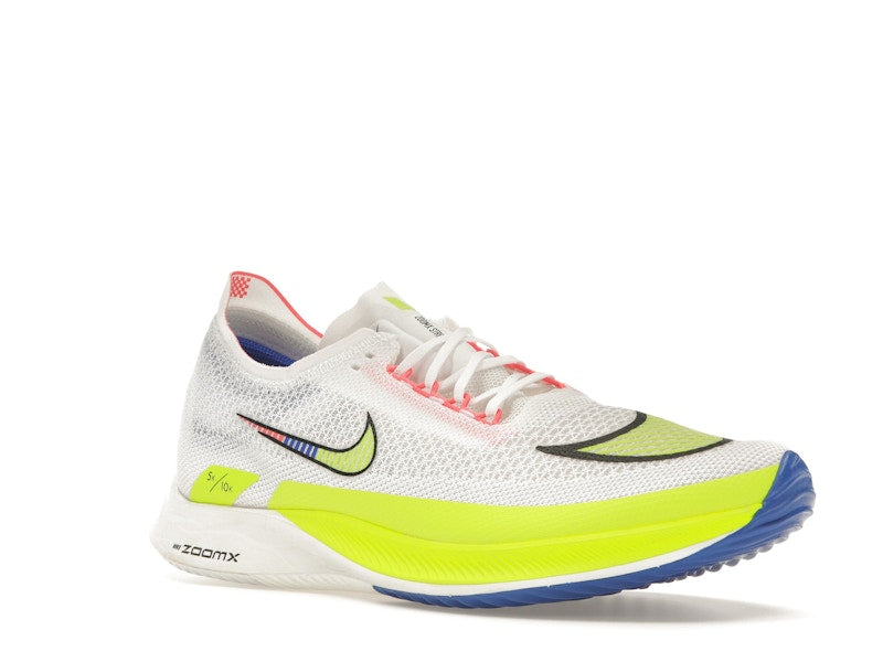 Nike ZoomX Streakfly Premium White Volt Racer Blue