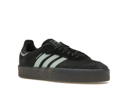 adidas Sambae Core Black Haze Green (Women's)