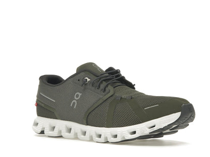 On Running Cloud 5 Olive Green White