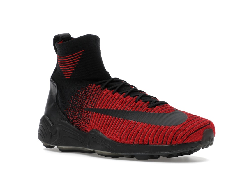 Nike Mercurial XI Flyknit University Red Black