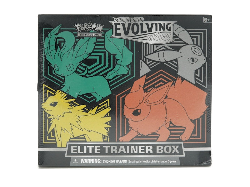 Pokémon TCG Sword & Shield Evolving Skies Elite Trainer Box (Flareon/Jolteon/Umbreon/Leafeon)