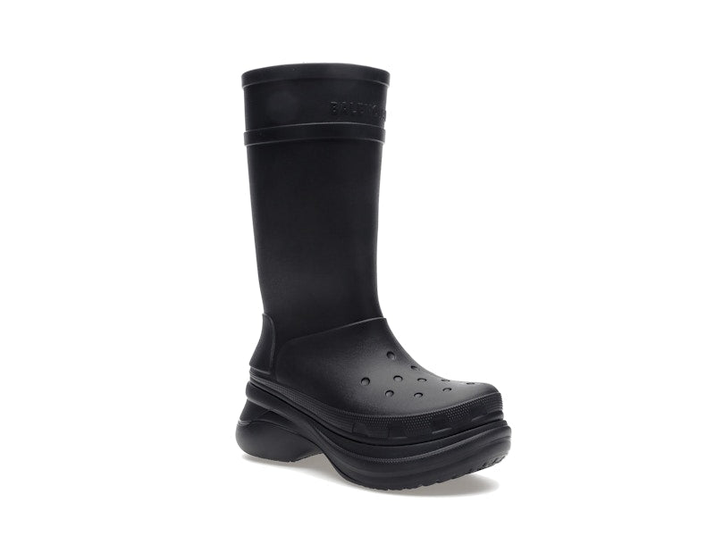 Balenciaga x Crocs Boot Black