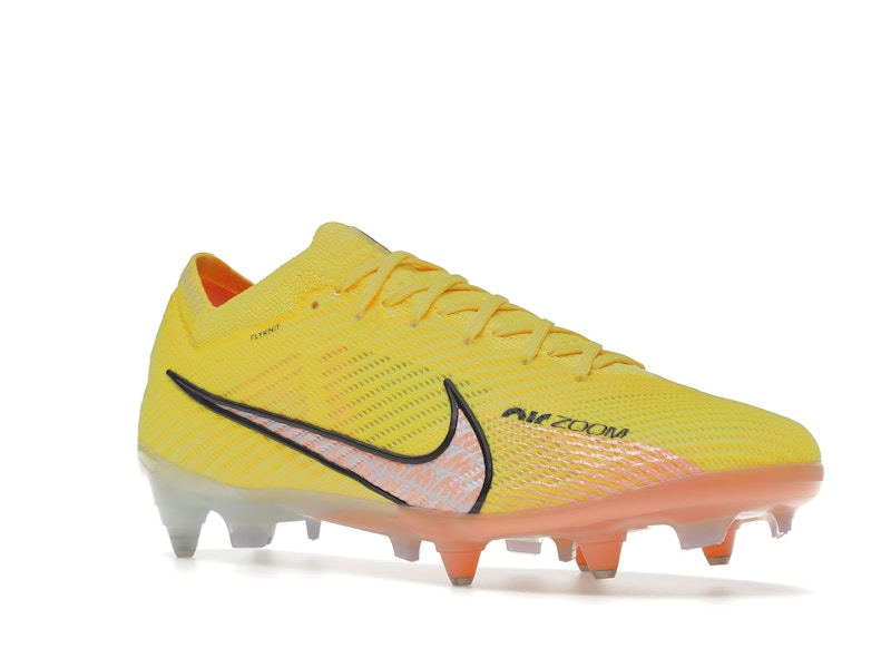Nike Zoom Mercurial Vapor 15 Elite SG-Pro Anti-Clog Traction Yellow Strike Sunset Glow