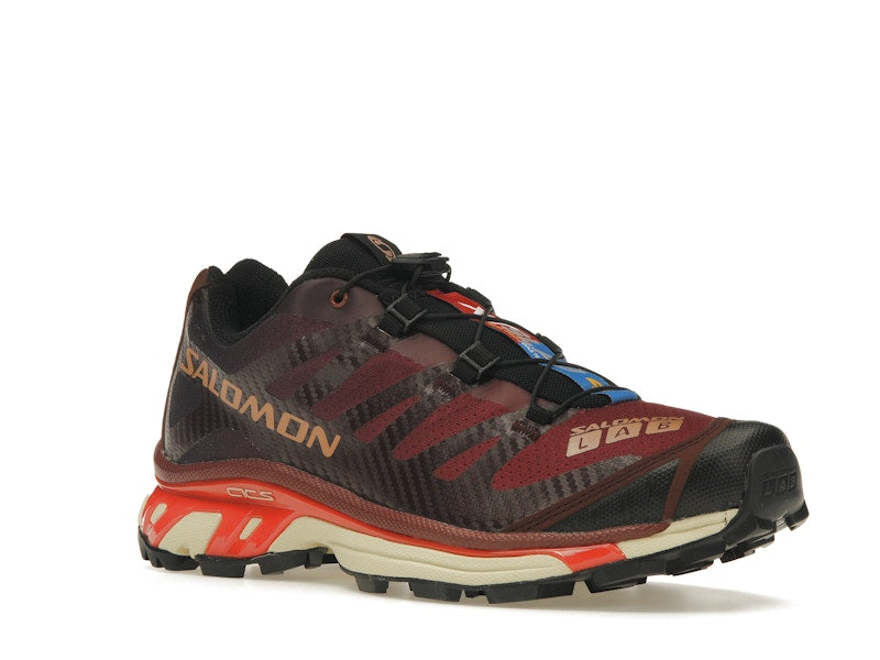 Salomon XT-4 Bitter Chocolate Mocha Mousse Fiery Red