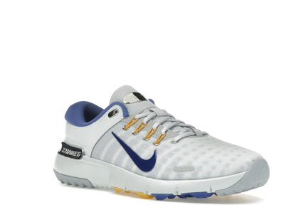 Nike Free Golf Pure Platinum University Gold Wolf Grey Astronomy Blue