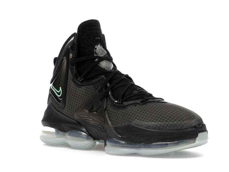 Nike LeBron 19 Black Aqua
