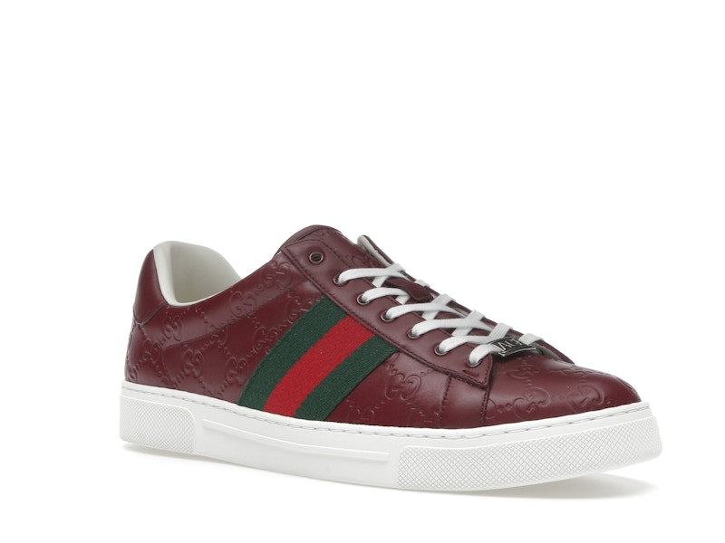 Gucci Ace Web Red Rosso Ancora