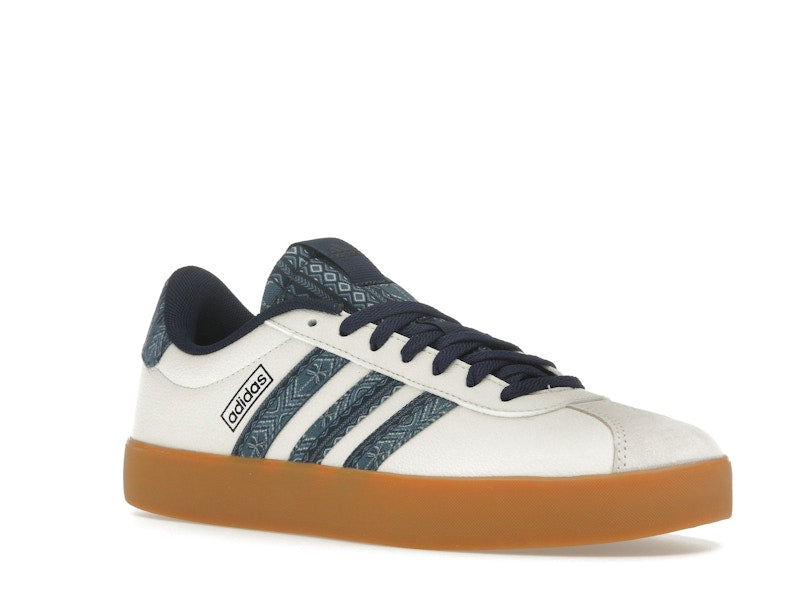 adidas Vl Court 3.0 Off White Night Indigo Gum (Women's)