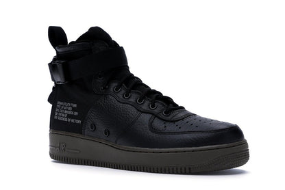 Nike SF Air Force 1 Mid Black Dark Hazel