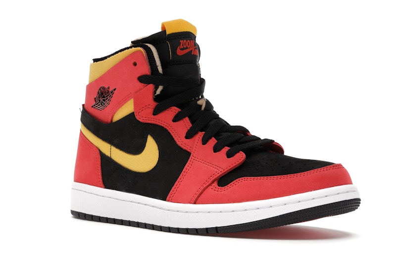 Jordan 1 High Zoom Air CMFT Black Chile Red