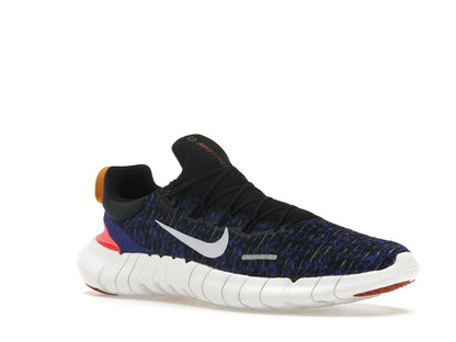 Nike Free Run 5.0 Black Concord Cinnabar