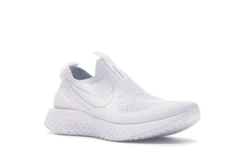 Nike Epic Phantom React Flyknit White Pure Platinum (Women's)