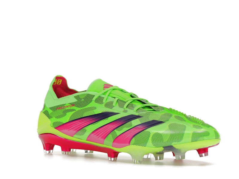 adidas Predator Elite Generation Pred FG Team Solar Green Team Shock Pink Lucid Lemon