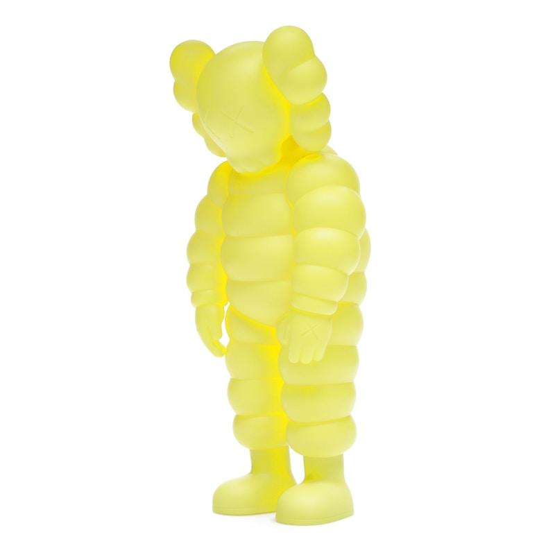 KAWS What Party Vinyl Figure Yellow