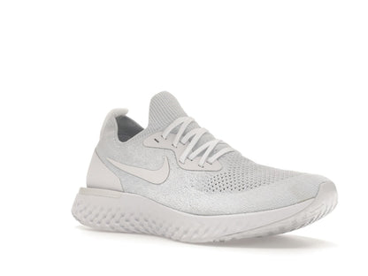 Nike Epic React Flyknit True White