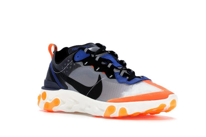 Nike React Element 87 Thunder Blue/Total Orange