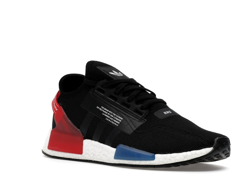 adidas NMD R1 V2 Black Red Blue