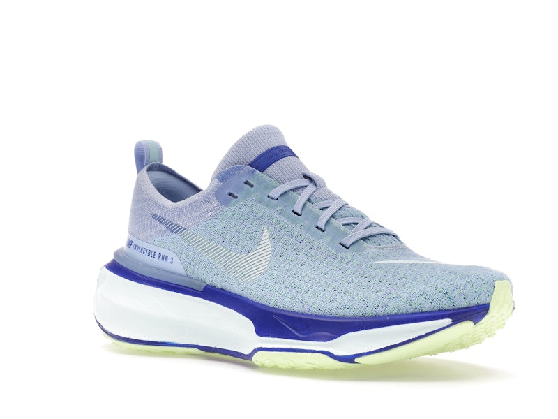 Nike Invincible Run 3 Aluminum Racer Blue Barely Volt Glacier Blue