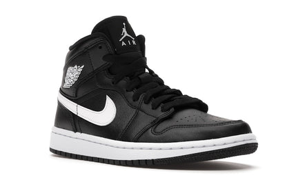 Jordan 1 Mid Black White (Women's)