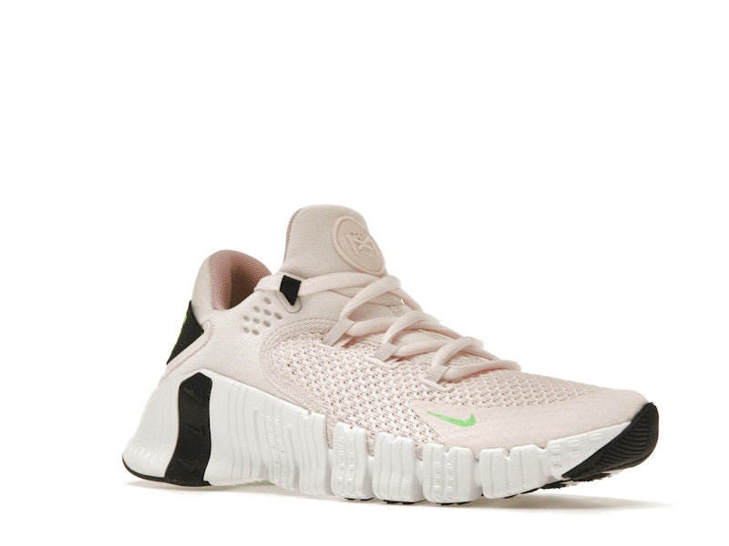 Nike Free Metcon 4 Light Soft Pink White Black Green Strike (Women's)