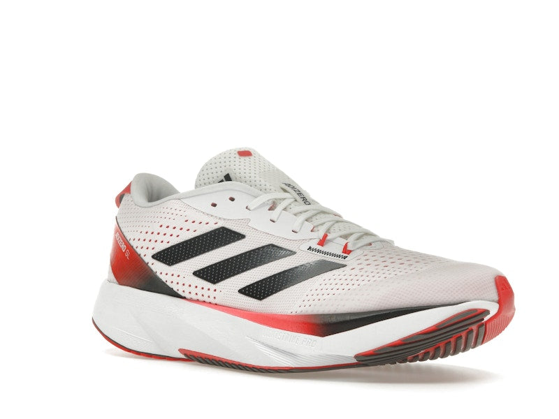 adidas Adizero SL Cloud White Core Black Bright Red