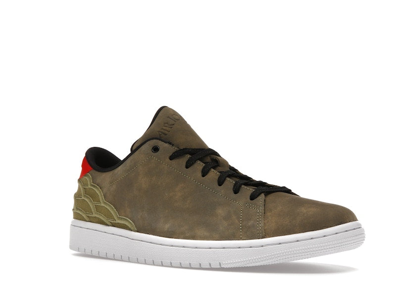 Jordan 1 Centre Court Oil Green