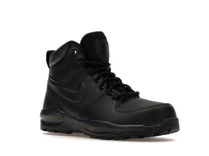Nike Manoa Leather Triple Black (GS)
