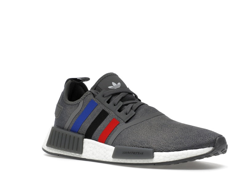 adidas NMD R1 Grey Better Scarlet Core Black