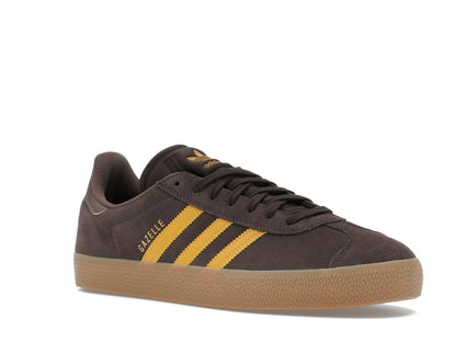 adidas Gazelle ADV Dark Brown Preloved Yellow