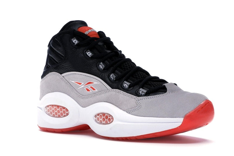 Reebok Pump Question Black Steel Orange