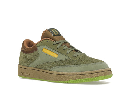 Reebok Club C National Geographic Washed Green