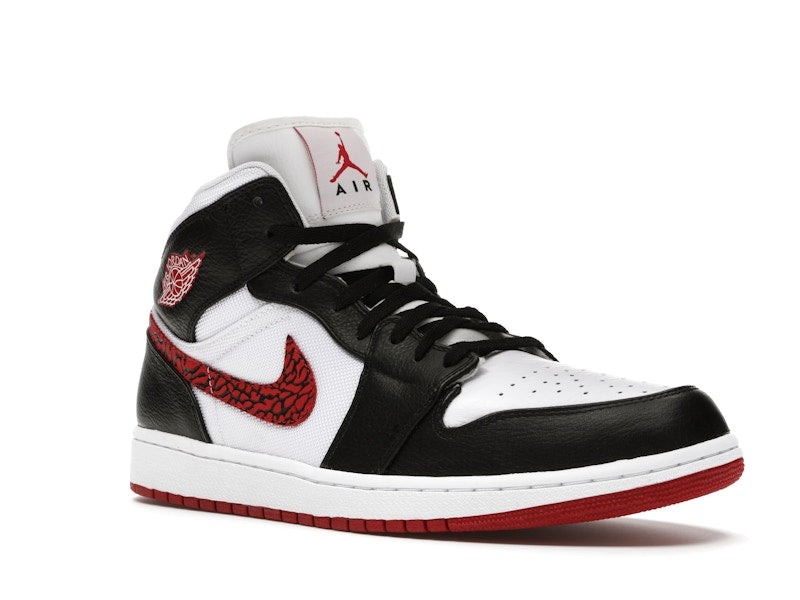 Jordan 1 Phat White Red Black (Elephant Print)