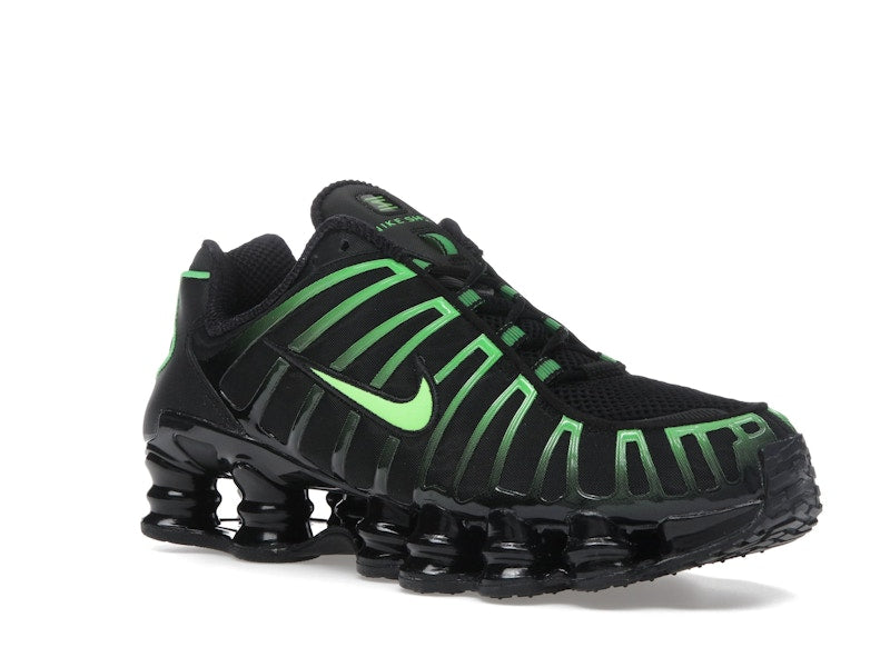 Nike Shox TL Black Green Strike