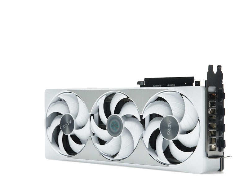 NVIDIA GIGABYTE GeForce RTX 5080 AERO OC SFF 16G GDDR7 Graphics Card GV-N5080AERO OC-16GD White