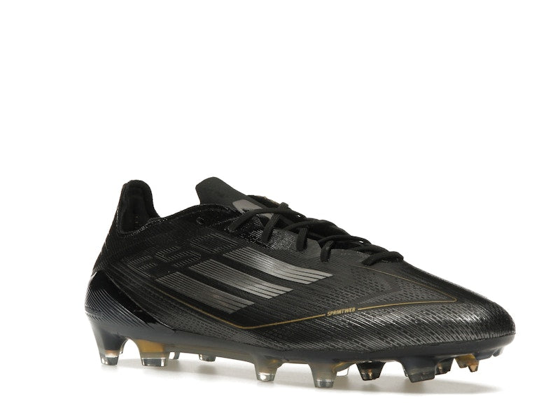 adidas F50 Elite FG Core Black Iron Metallic Gold Metallic