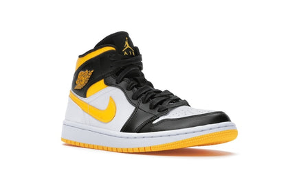 Jordan 1 Mid Laser Orange Black (Women's)