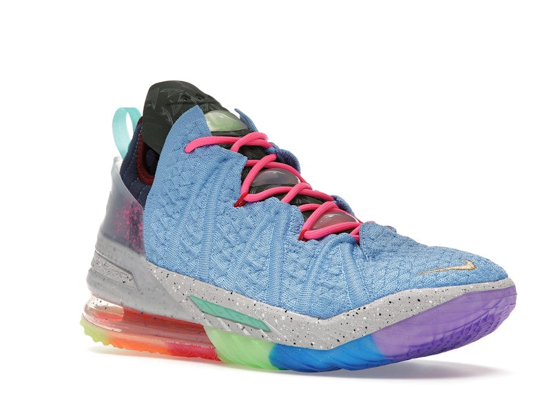 Nike LeBron 18 Best of 1-9 Light Blue