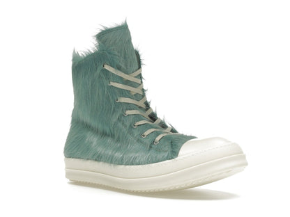Rick Owens Strobe High Pony Hair Aqua
