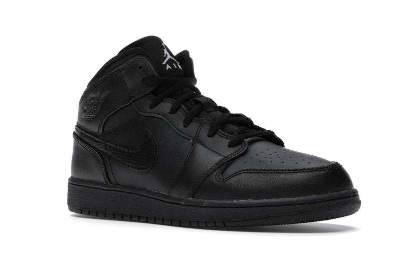 Jordan 1 Retro Mid Black (2016) (GS)
