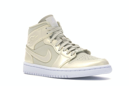 Jordan 1 Mid Goose Feather Yellow (Women's)